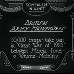 British Army Manoeuvres Aka British Army Manoeuvers (1925)