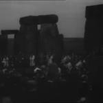 Druids Ceremony At Stonehenge (1949)