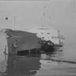 English Channel Ships Crash Head On (1960)