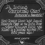 Living Christmas Card (1930-1931)